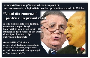 Back in URSS via USL, cantecul de sirena al scursorilor bolsevice Iliescu si Voiculescu