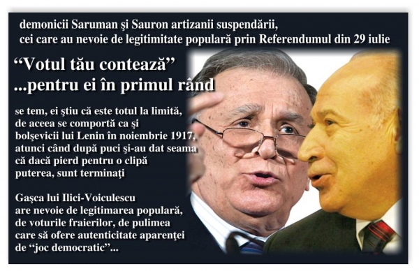 Back in URSS via USL, cantecul de sirena al scursorilor bolsevice Iliescu si Voiculescu