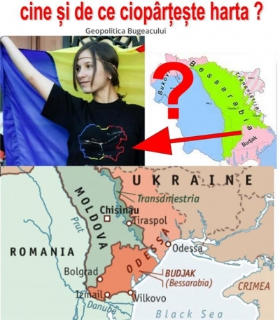 Basarabia istorică zona decupată de pe ciudatele hărți ale...activiștilor pro Basarabia (cică)