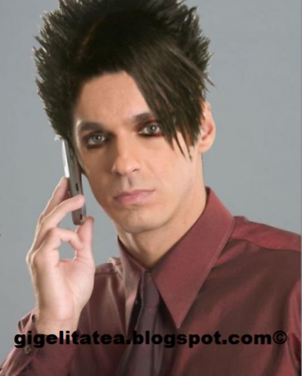mircea badea - emo look