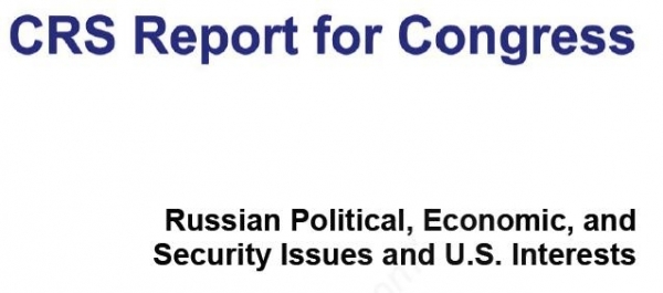 Russian Political, Economic, and Security Issues and U.S. Interests