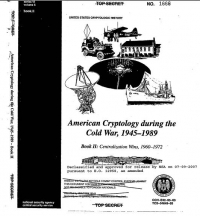 Un document din arhiva NSA clarifică disputa pe tema ameninţării URSS la adresa Rom&acirc;niei &icirc;n 1968