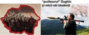 "Profesorul" Dughin si micii sai studenti
