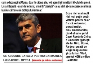 Oprea, Nașul lui Ponta, fostul ospătar devenit &rdquo;euratlantist&rdquo;...r&acirc;d și curcile moarte &icirc;n coteț ptiu...