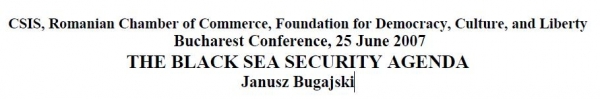 The Black Sea Security Agenda