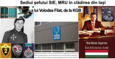 sediul Șefului SIE, Mihai Răzvan Ungureanu, &icirc;n clădirea lui V. Filat - porno agentul KGB...